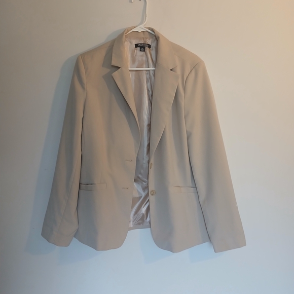 Chadwicks Jackets & Blazers - Women's Cream Blazer